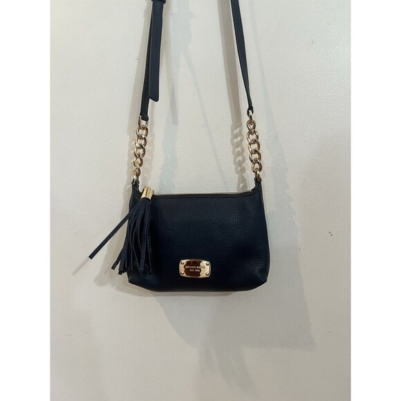 Bundle x Michael Kors Leather Tote Bag + Jet Set Crossbody Bag, NAVY BLUE - Picture 12 of 15